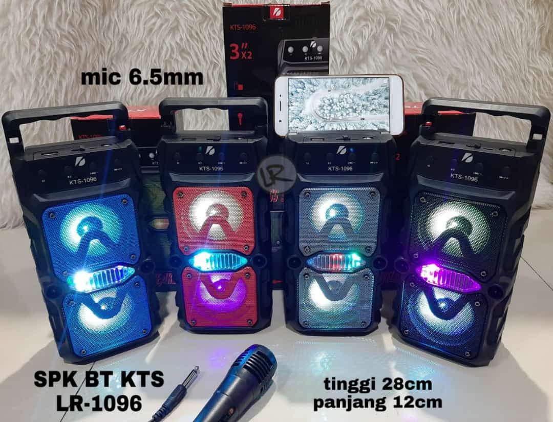 SPEAKER BLUETOOTH KTS 1096 + MIC KABEL